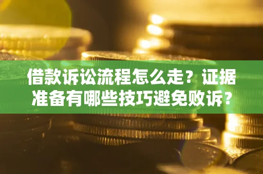 北京借款诉讼流程怎么走？证据准备有哪些技巧避免败诉？