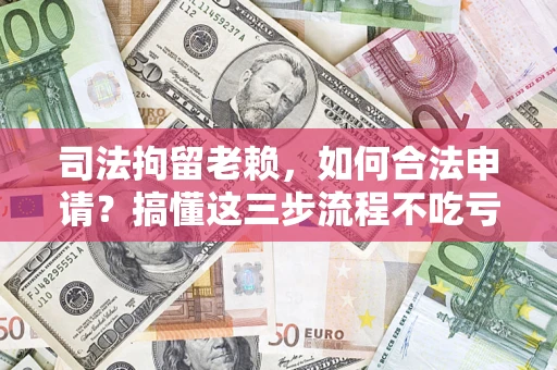 北京司法拘留老赖，如何合法申请？搞懂这三步流程不吃亏！