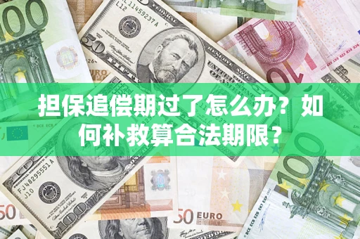北京担保追偿期过了怎么办？如何补救算合法期限？