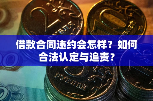 北京借款合同违约会怎样？如何合法认定与追责？